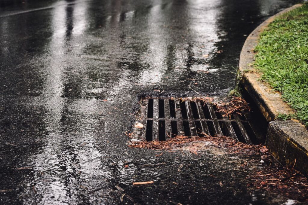 drainage grate in Auckland