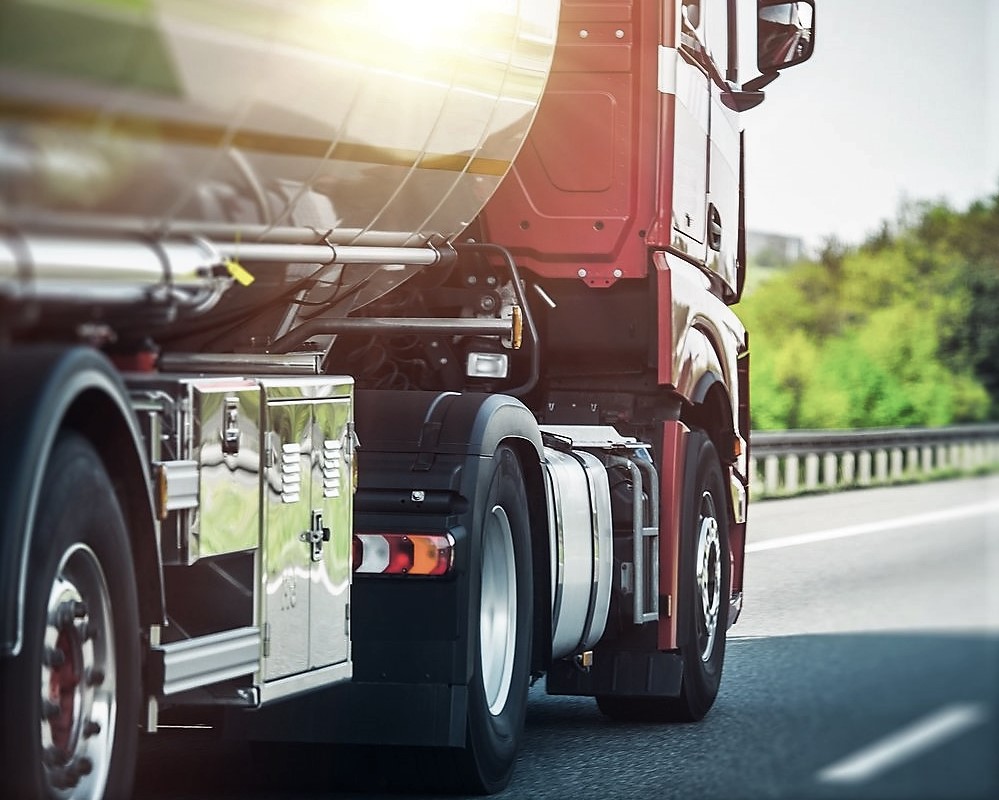 large truck using adblue