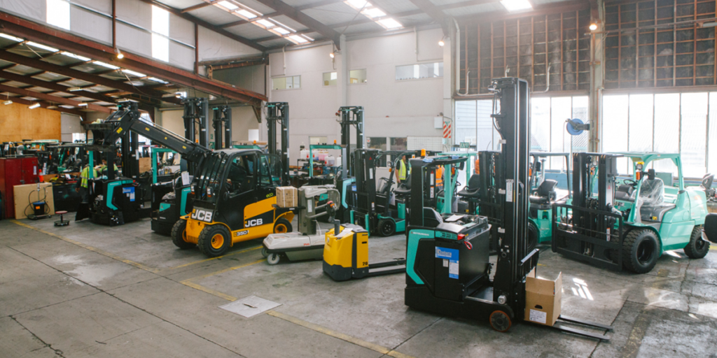 forklift rental fleet in Auckland