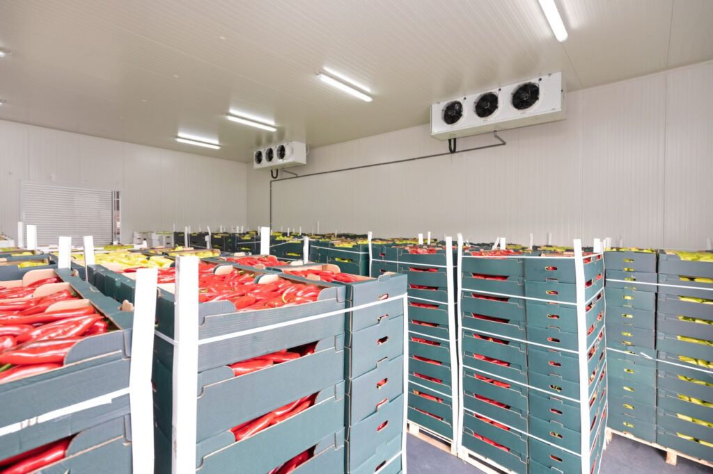 commercial refrigeration room