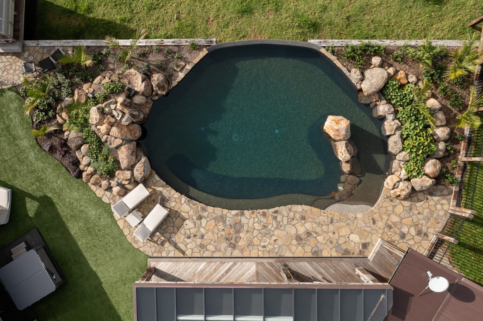 pool after refurbishment in New Zealand