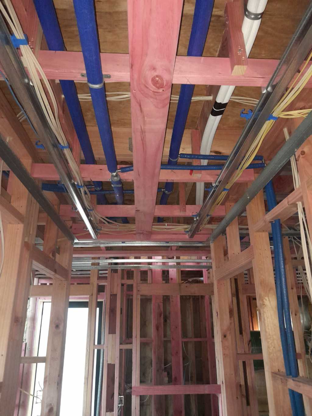 fresh piping in wanganui house