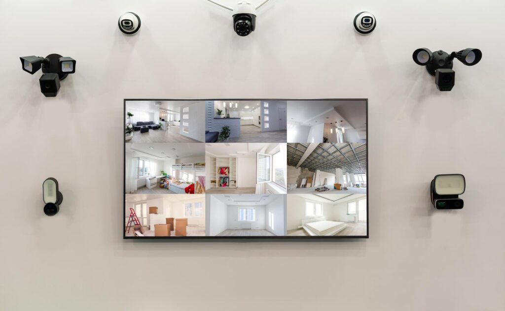 alarm monitoring on tv