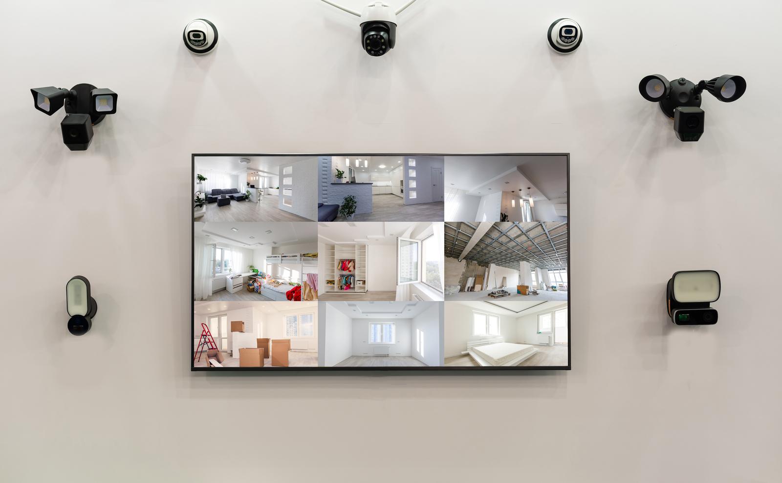alarm monitoring on tv