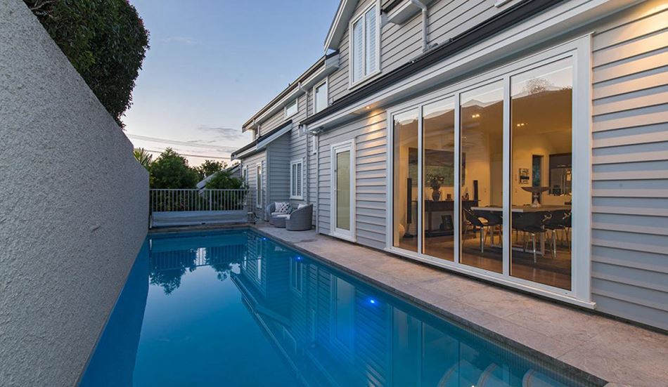new pool renovation in Auckland