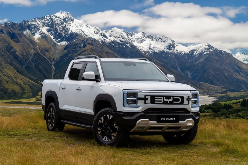 BYD electric ute in New Zealand