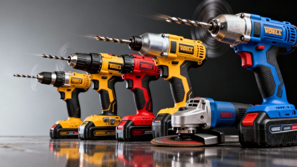 Leading power tool brands arranged dynamically.