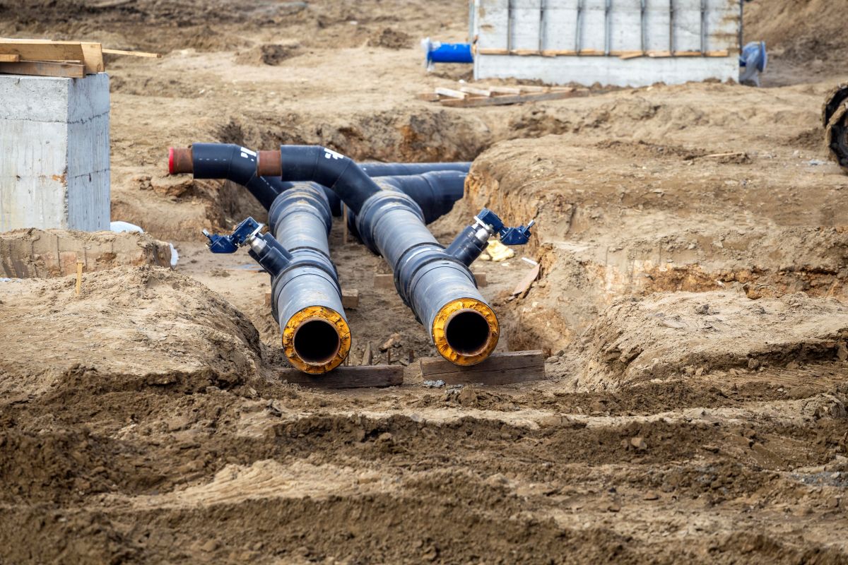 new pipes installed by professional drainlayers in Auckland